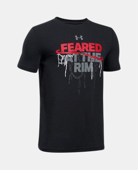 Boys' UA Feared At The Rim T-Shirt 1 Color $19.99