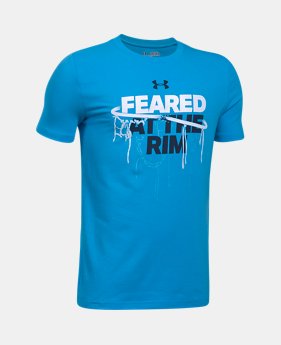 Boys' UA Feared At The Rim T-Shirt 1 Color $19.99