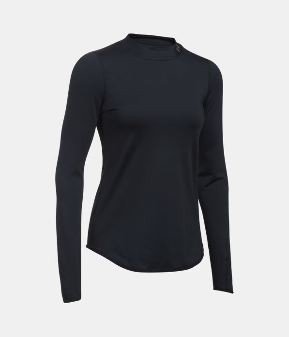 Women's ColdGear® Armour Fitted Mock Neck | Under Armour US