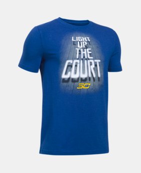 Boys' SC30 Light Up The Court T-Shirt 1 Color $24.99