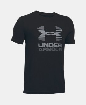 Boys' UA Two Tone Logo T-Shirt 1 Color $14.99