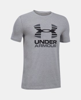 Boys' UA Two Tone Logo T-Shirt 2 Colors $22.99