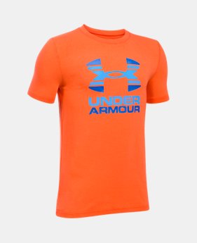 Boys' UA Two Tone Logo T-Shirt 1 Color $19.99