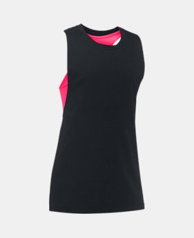 Girls' UA 2-in-1 Tank 4 Colors $29.99