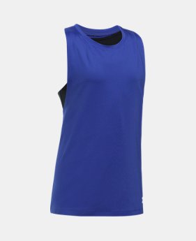Girls' UA 2-in-1 Tank 1 Color $29.99