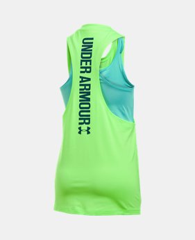 Girls' UA 2-in-1 Tank 1 Color $29.99