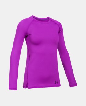 Girls' ColdGear® Crew Neck 2 Colors $23.99