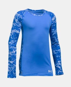 Girls' ColdGear® Crew Neck 2 Colors Available $37.49