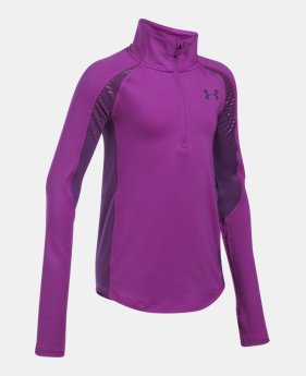Girls' ColdGear® Reactor ½ Zip 1 Color $35.99