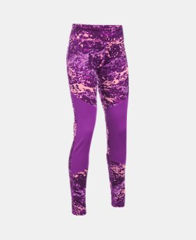 Girls' ColdGear® Printed Leggings 1 Color $26.99 to $33.99