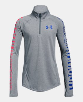 Girls' Threadborne™ ¼ Zip 1 Color Available $34.99