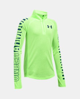 Girls' Threadborne™ ¼ Zip 5 Colors Available $20.99 to $26.99