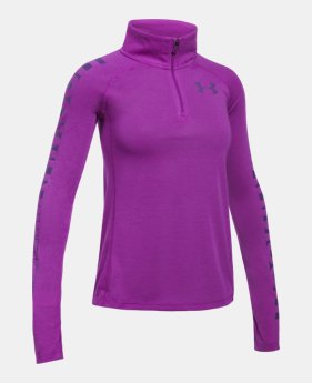 Girls' Threadborne™ ¼ Zip 1 Color Available $20.99 to $26.99