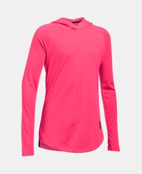 Girls' Threadborne™ Long Sleeve Hoodie 1 Color $20.99 to $26.24