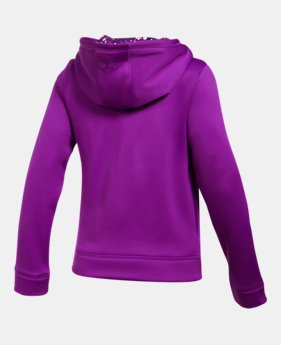 Girls' UA Armour® Fleece Full Zip Hoodie 2 Colors $54.99