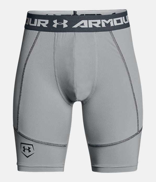 Boys' UA Baseball Slider, Baseball Gray,