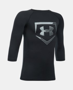 Boys' UA Plate ¾ Sleeve T-Shirt 1 Color Available $24.99