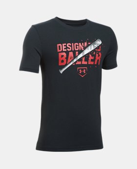 Boys' UA Designated Baller T-Shirt 1 Color Available $19.99