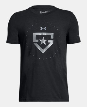 Boys' UA Heater T-Shirt 1 Color Available $19.99