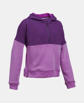 Girls' UA Stretch Fleece Ridge Hoodie 1 Color $54.99