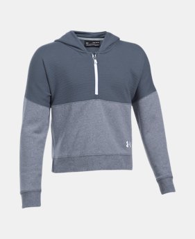 Girls' UA Stretch Fleece Ridge Hoodie 1 Color $54.99