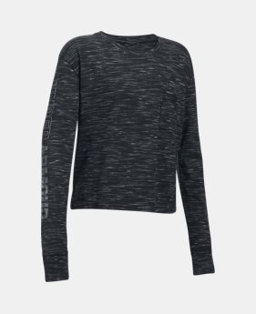 Girls' UA Elevated Training Knit Long Sleeve 1 Color $34.99