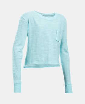 Girls' UA Elevated Training Knit Long Sleeve 1 Color $34.99
