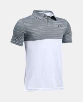 Boys' UA Threadborne Blocked Polo 1 Color $18.74 to $24.99