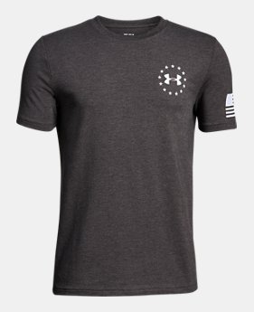 Boys' UA Freedom Flag T-Shirt 4 Colors Available $19.99
