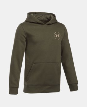 Boys' UA Freedom Flag Hoodie 1 Color Available $29.99