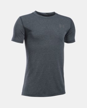 Boys' UA Threadborne Short Sleeve T-Shirt 1 Color $10.49 to $14.06