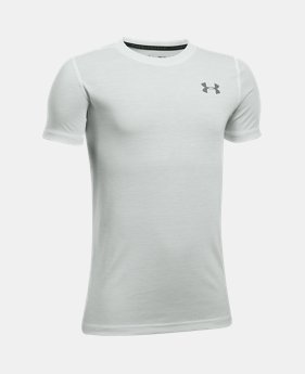 Boys' UA Threadborne Short Sleeve T-Shirt 1 Color $10.49 to $14.06