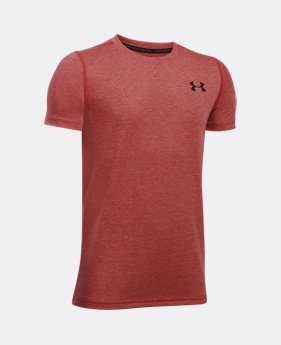 Boys' UA Threadborne Short Sleeve T-Shirt 1 Color $10.49 to $14.06