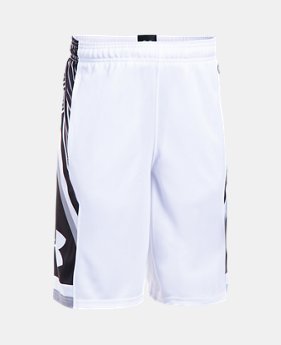 Boys' UA Space the Floor Shorts 1 Color Available $29.99