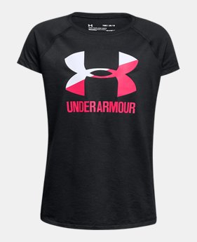 Girls' UA Big Logo T-Shirt 1 Color $11.99 to $14.99