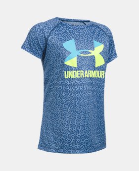 Girls' UA Big Logo Short Sleeve T-Shirt LIMITED TIME: FREE SHIPPING 2 Colors $22.99