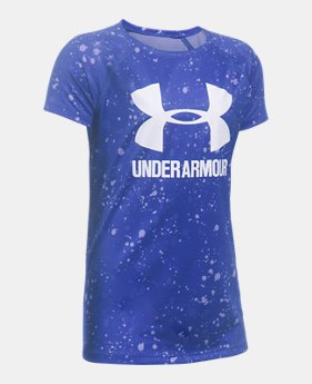 Girls' UA Big Logo Short Sleeve T-Shirt 3 Colors $19.99