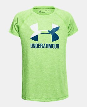 Girls' UA Big Logo Short Sleeve T-Shirt $24.99