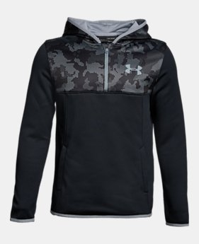 Boys' Armour Fleece® ¼ Zip Hoodie 4 Colors Available $29.99