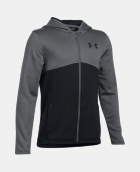 Boys' Armour® Fleece Full Zip Hoodie 4 Colors $54.99