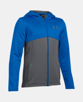 Boys' Armour® Fleece Full Zip Hoodie 2 Colors $54.99