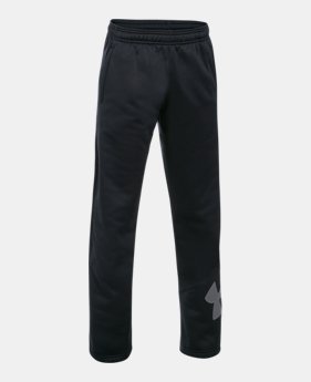 Boys' Armour Fleece® Big Logo Pants 30% OFF ENDS 11/26 2 Colors Available $31.49