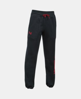Boys' Armour Fleece® Branded Joggers 2 Colors $29.99 to $37.99