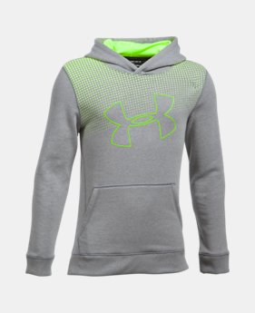 New to Outlet Boys' UA Threadborne™ Tilt Hoodie 8 Colors Available $22.5 to $26.99
