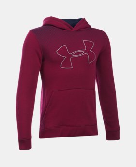 New to Outlet Boys' UA Threadborne™ Tilt Hoodie 1 Color Available $26.99 to $33.99