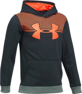 ua big logo hoodie