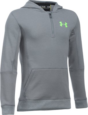 Exercise & Fitness Under Armour Boys Threadborne Ridge Hoody Under