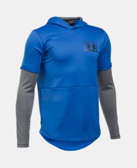Boys' UA Train to Game Hoodie 1 Color $49.99