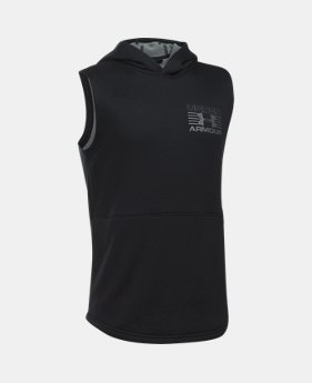 Boys' UA Train to Game Sleeveless Hoodie 1 Color $23.99