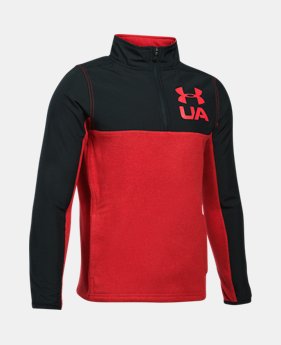 Boys' UA Phenom ¼ Zip 4 Colors Available $64.99